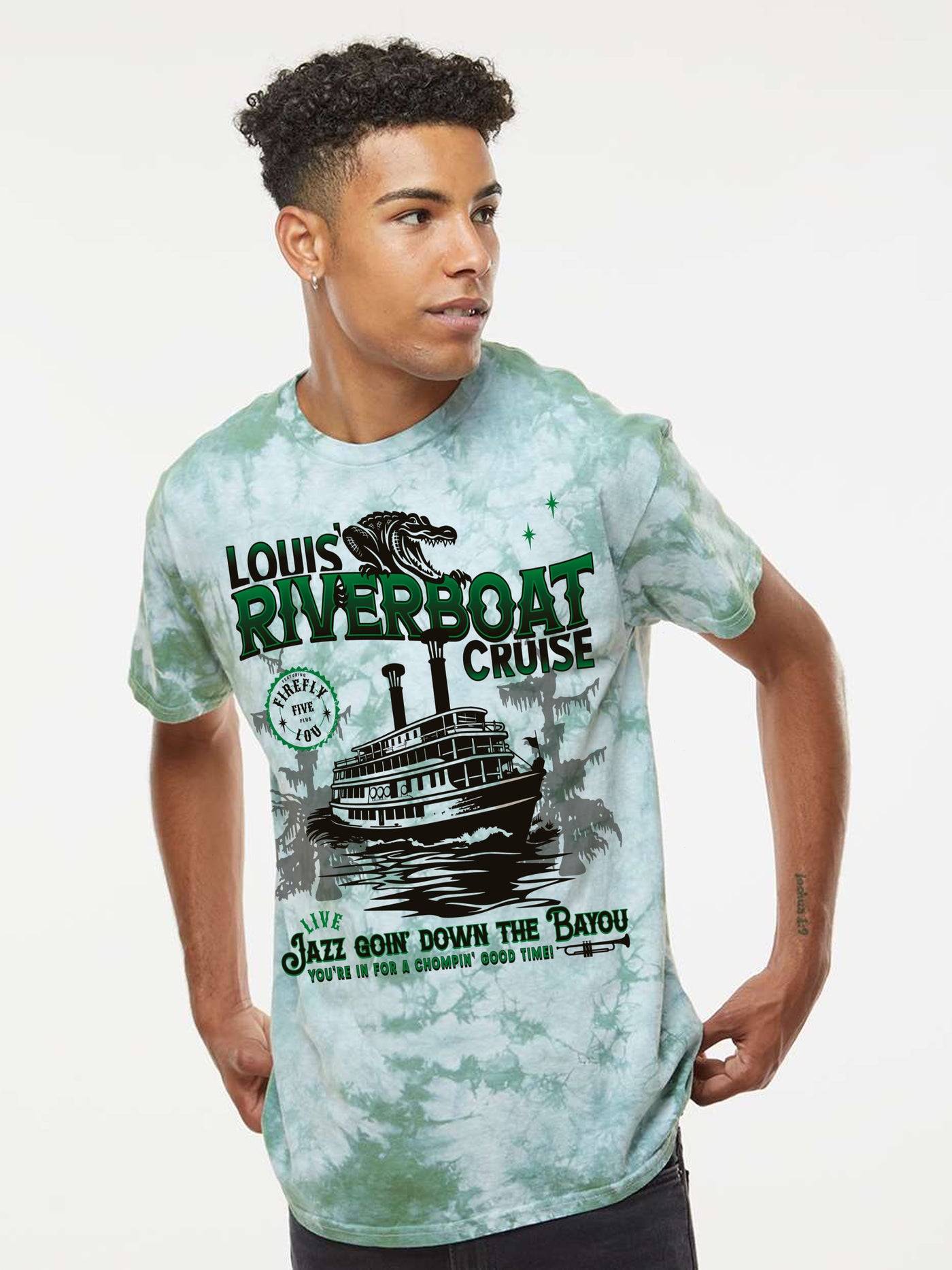 Louis Riverboat Cruise Tie Dye Shirt (Limited Edition)