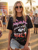 Animal Was Here Shirt