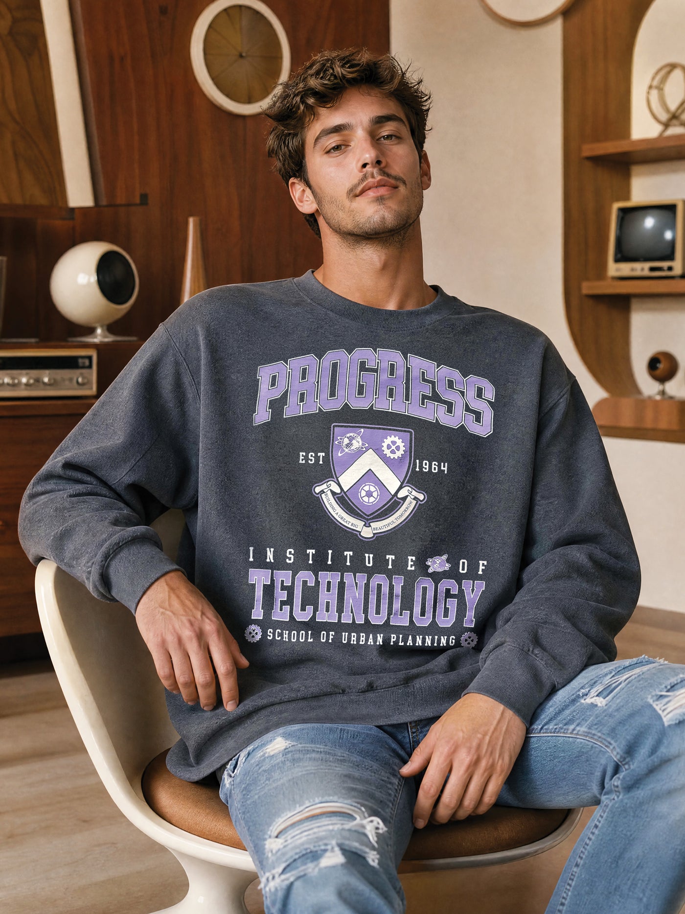 Progress Tech Carousel of Progress Crewneck Pullover – Shop LBV