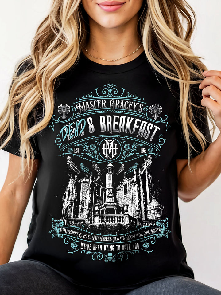 haunted mansion dress shirt Our Universe Disney Muppets Haunted Mansion Icons Woven Button-Up - Black