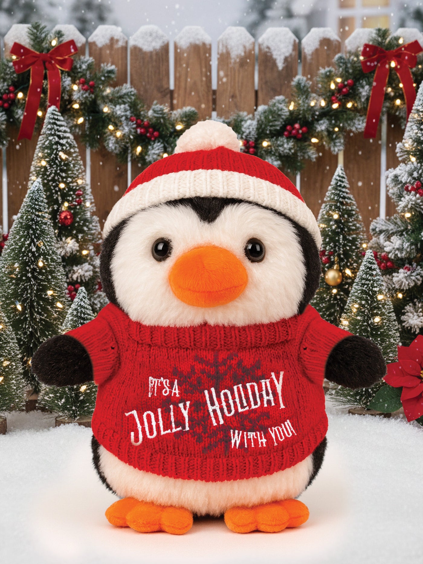 Ollie the Jolly Holiday Penguin
