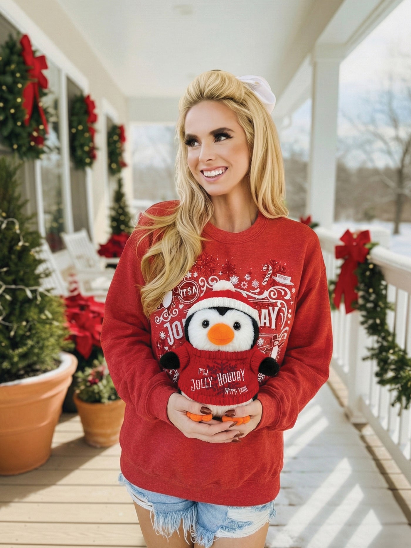 Ollie the Jolly Holiday Penguin