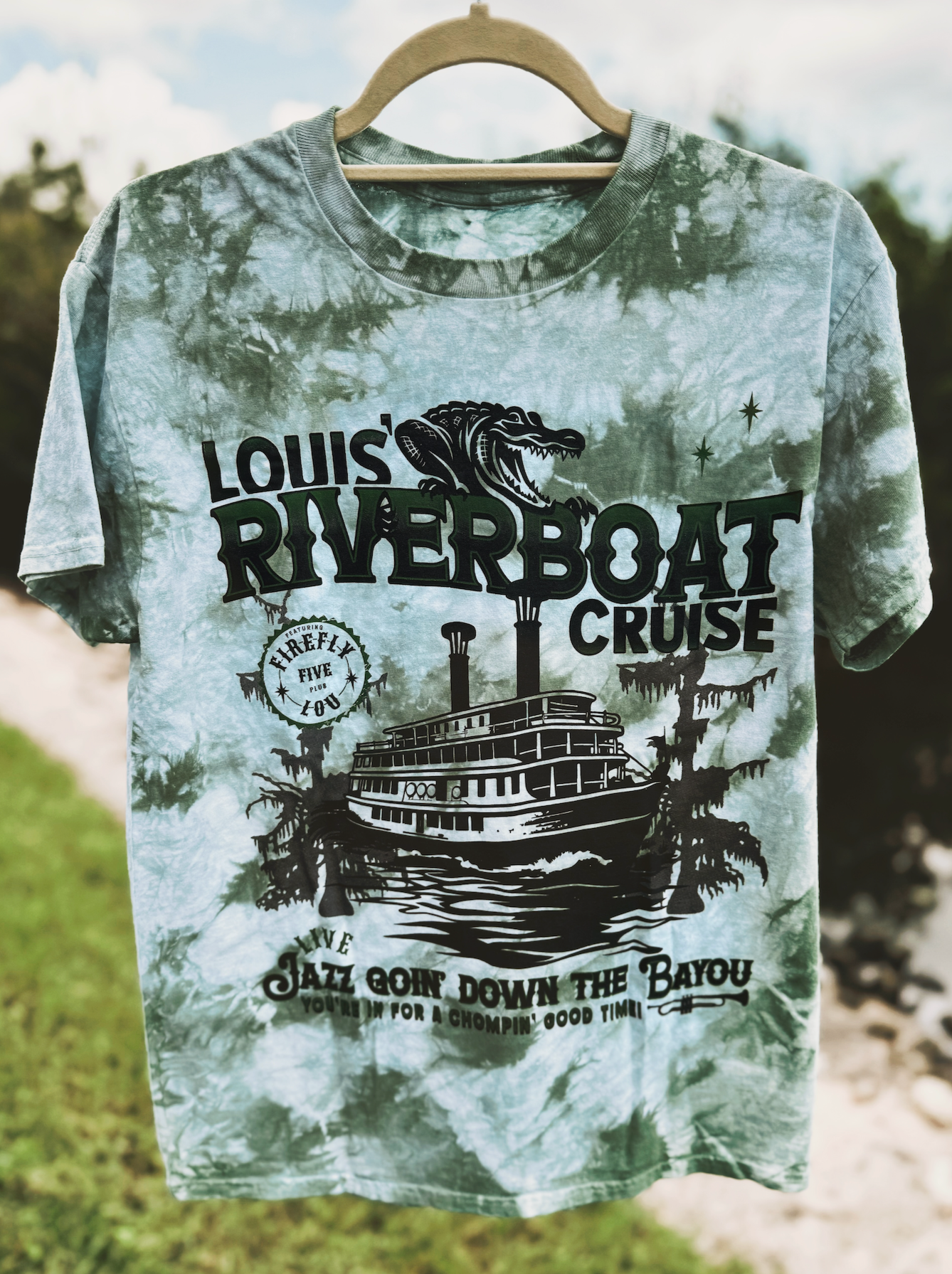 Louis Riverboat Cruise Tie Dye Shirt (Limited Edition)