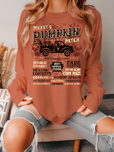 Mickey's Pumpkin Patch Long Sleeve (LIMITED EDITION)
