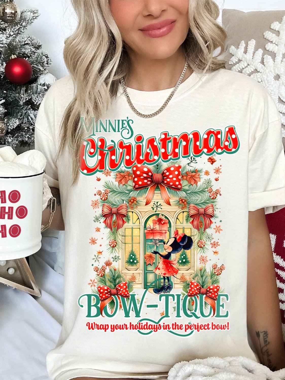 Minnie's Christmas Bow-tique Shirt