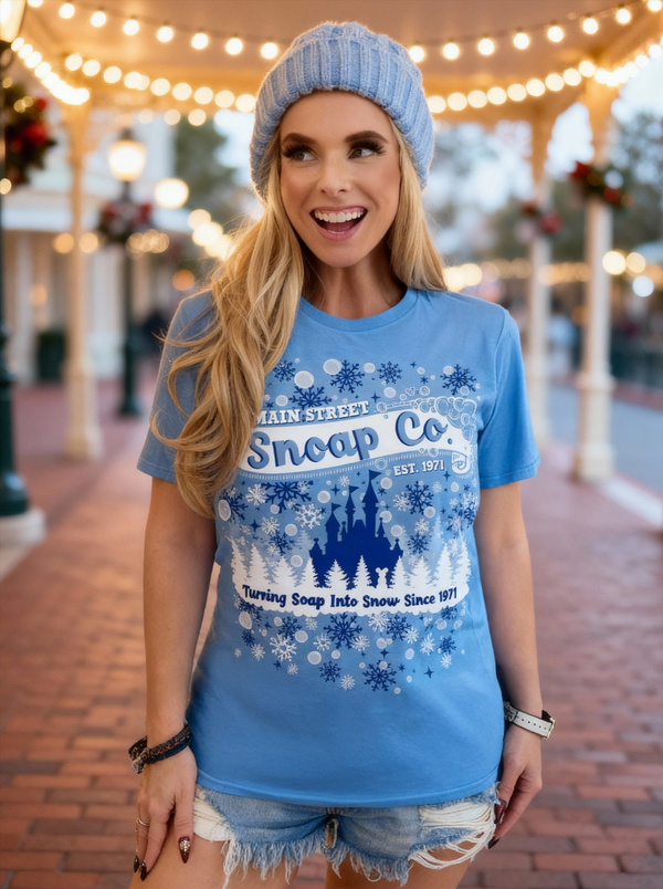 Disney Christmas Shirt, Main street Snoap Shirt, Disney Christmas, 