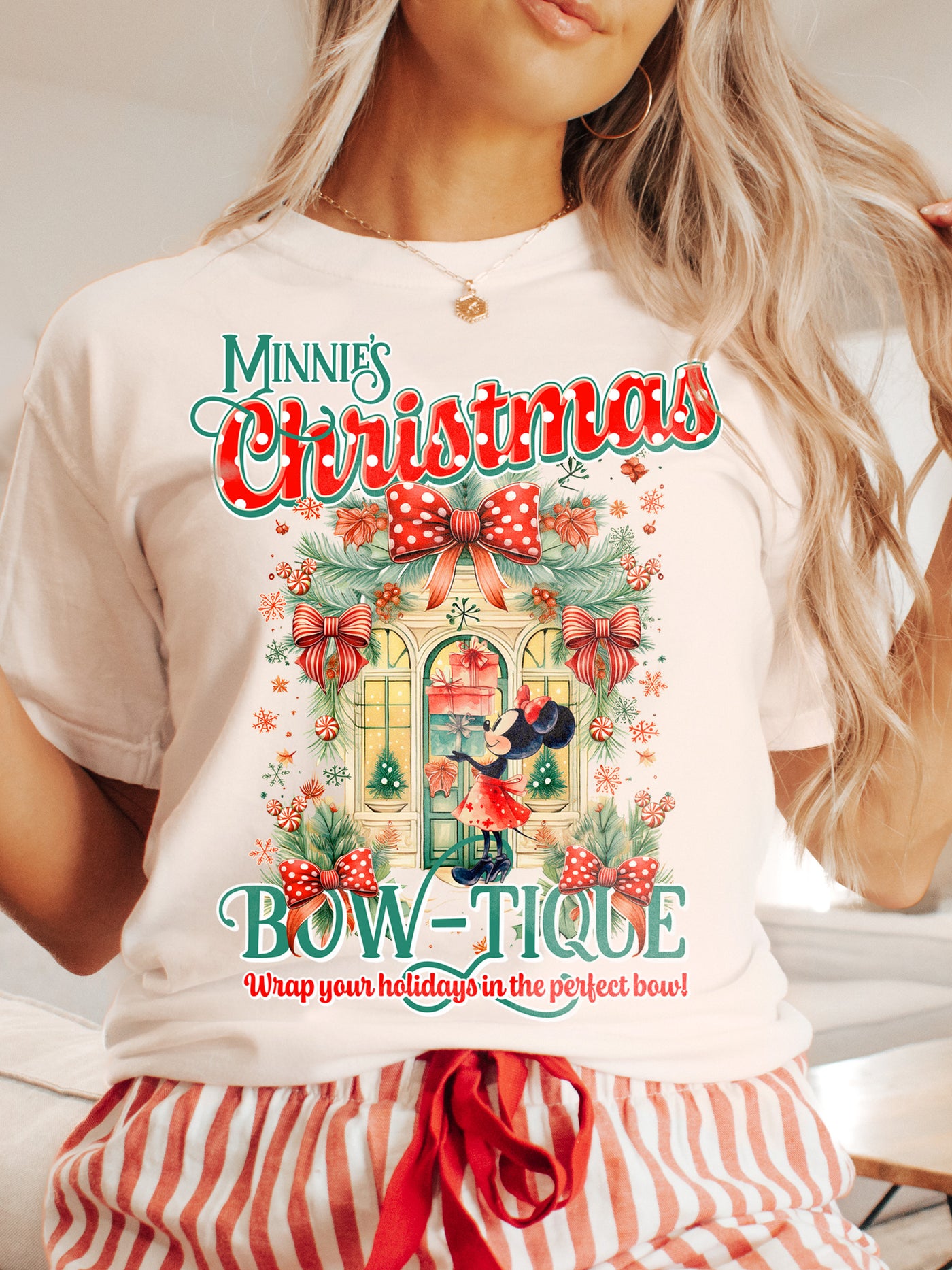 Minnie's Christmas Bow-tique Shirt