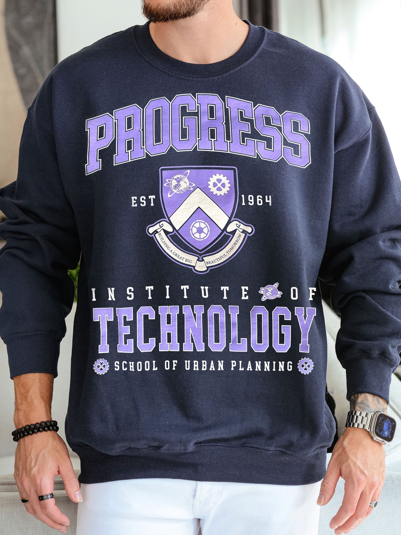 Progress Tech Carousel of Progress Crewneck Pullover – Shop LBV
