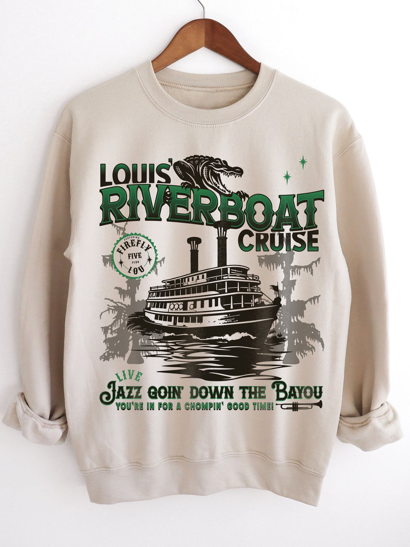 Louis Riverboat Cruise Crewneck (Limited Edition)