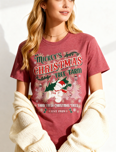 Mickey's Christmas Tree Farm Shirt | Limited Edition