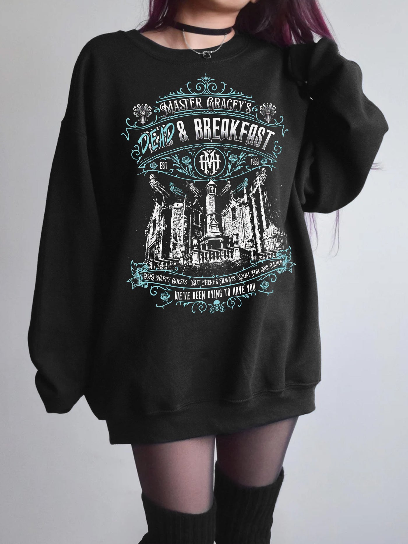 Haunted Mansion | Master Gracey's Dead & Breakfast Crewneck