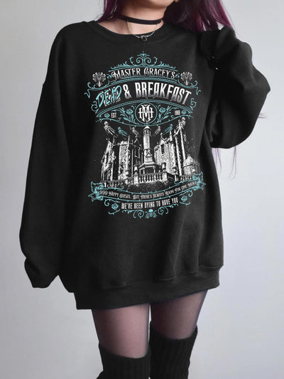 Haunted Mansion | Master Gracey's Dead & Breakfast Crewneck