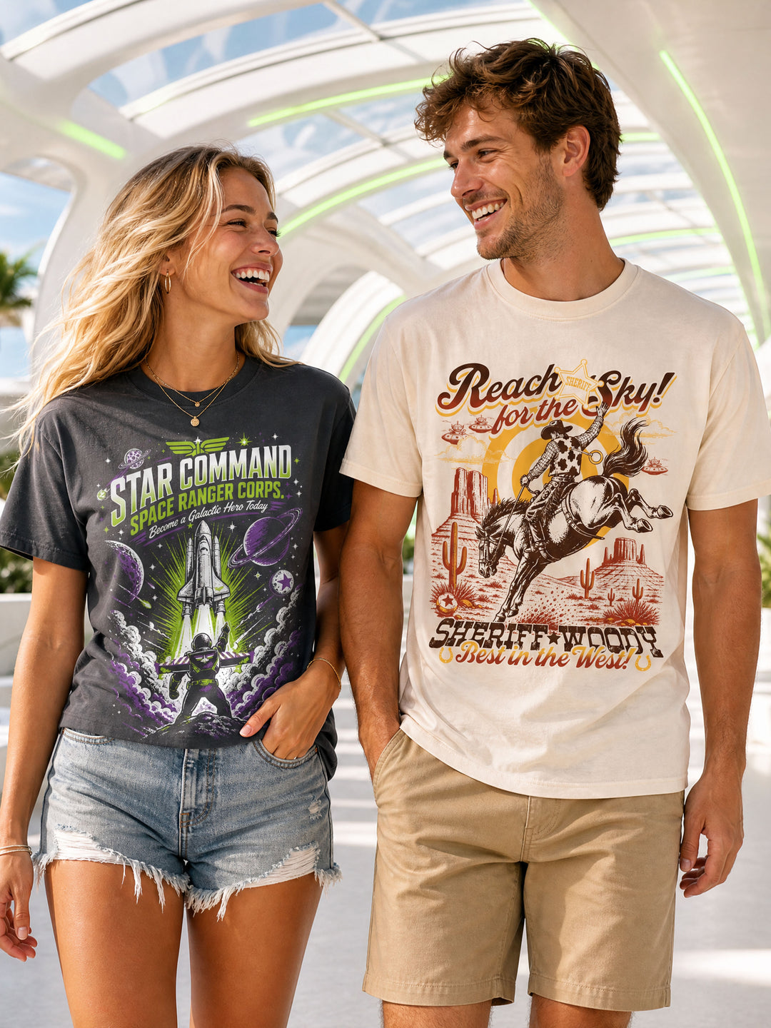 アリーム　トイストーリー バズ　長袖シャツ SPACE RANGER ピクサー5 Buzz Lightyear Shirt | Star Command Space Ranger Shirt – Shop LBV