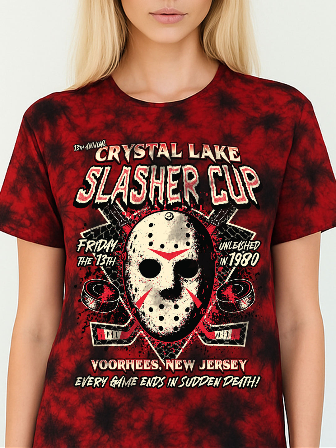 crystal lake tシャツ ブレア限定 Friday the 13th Shirt | Crystal Lake Slasher Cup – Shop LBV