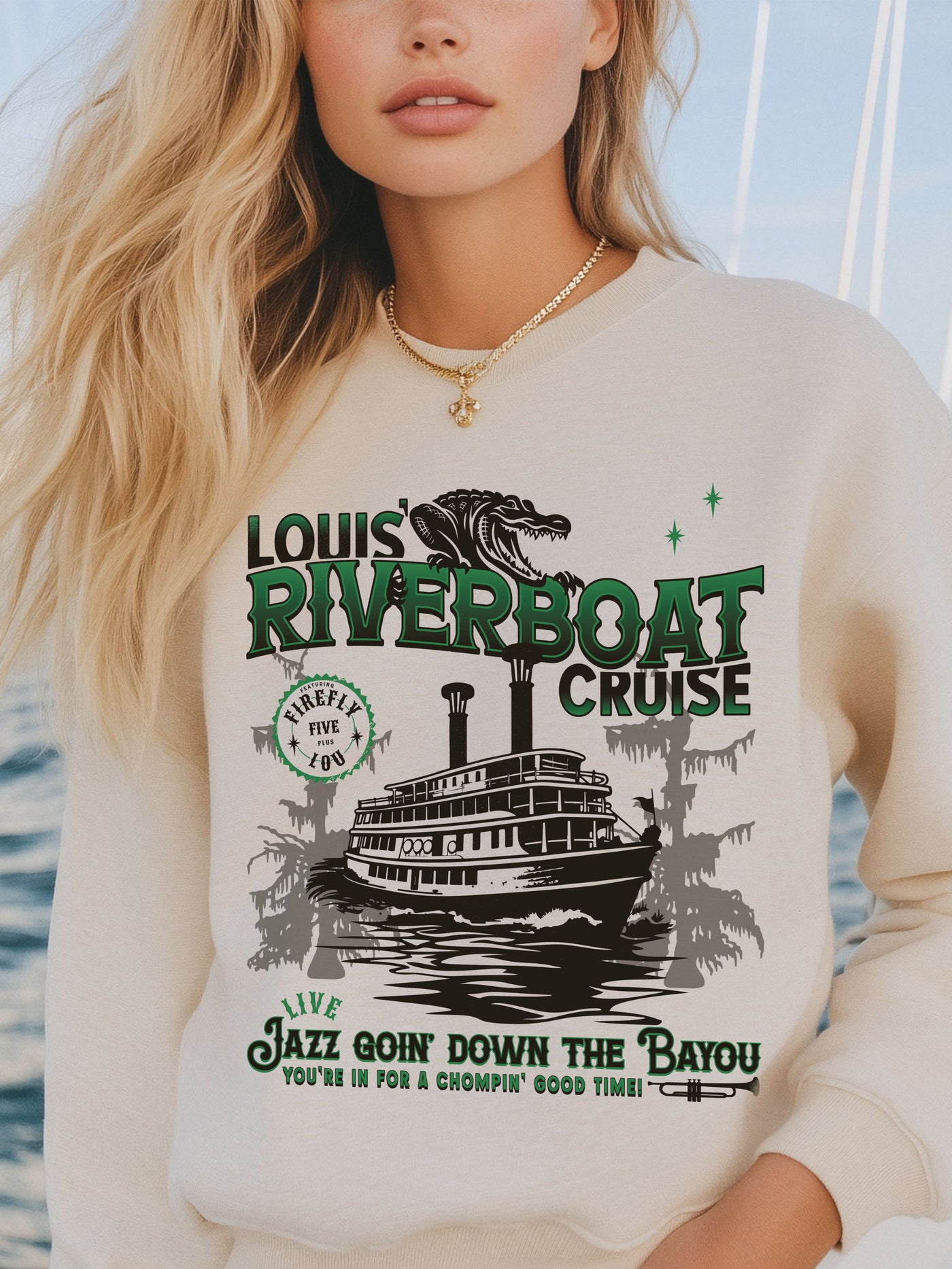 Louis Riverboat Cruise Crewneck (Limited Edition)