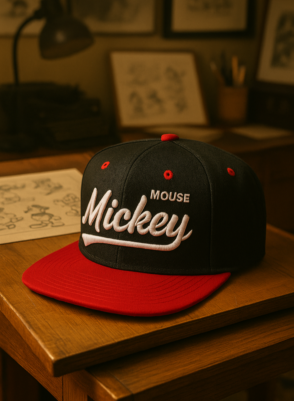 mickey mouse baseball hat, mickey mouse snapback, disney baseball hat