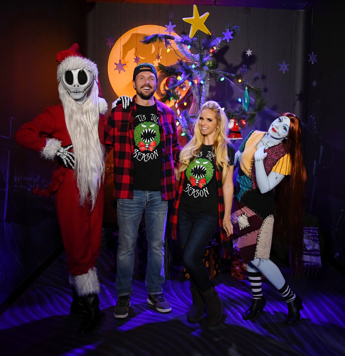 Nightmare Before Christmas Wreath Shirt