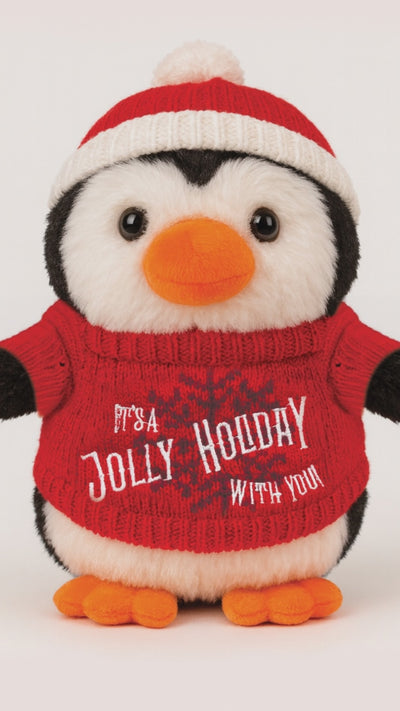 Ollie the Jolly Holiday Penguin