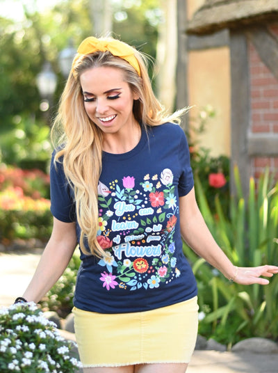 Alice In Wonderland Flowers Shirt