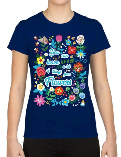Alice In Wonderland Flowers Shirt