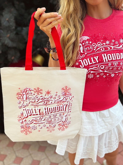 Jolly Holiday Canvas Bag